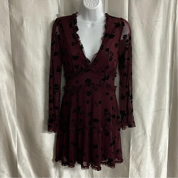 B. Smart | Dresses | B Smart Ladies Tiered Ruffle Fit In Flare Dress Size 7  Junior | Poshmark